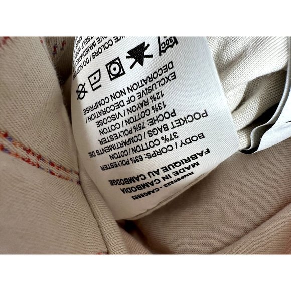 NEW Nike Yoga Therma Fit‎ Reversible Lux Jacquard Top sz 1X Light Brown - Picture 5 of 9